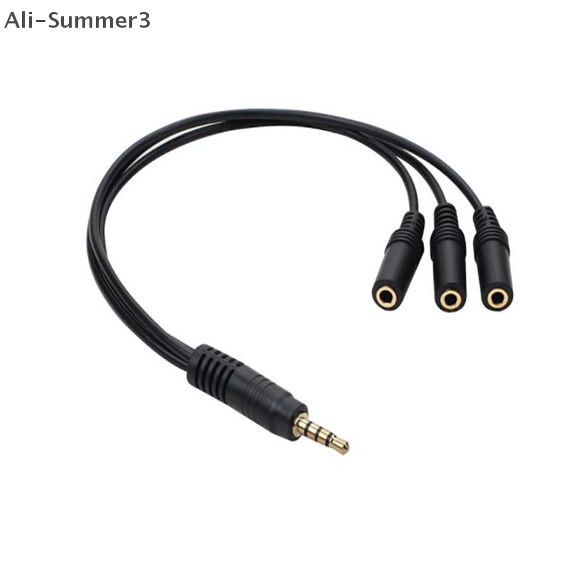 3.5mm 3 Way Port Aux Multi Hea - Earphone Splitter Jack review and price