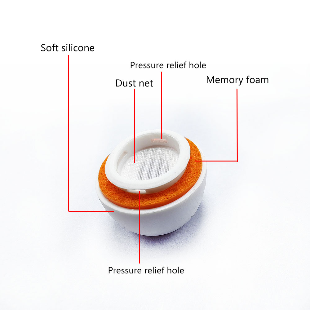 Memory Foam Ear Tips For AirPo - Earphone Foam Tip review and price