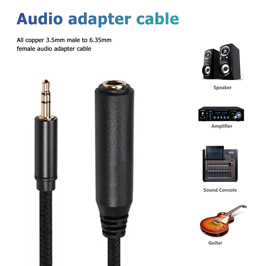 1/8 inch 3.5mm to 1/4 inch 6.3 - Cable Extension 3.5 review and price