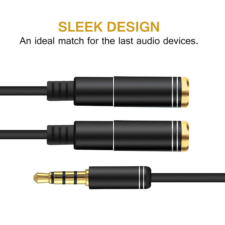 3.5mm Mic Y Mobile Audio Split - Earphone Splitter Jack review and price