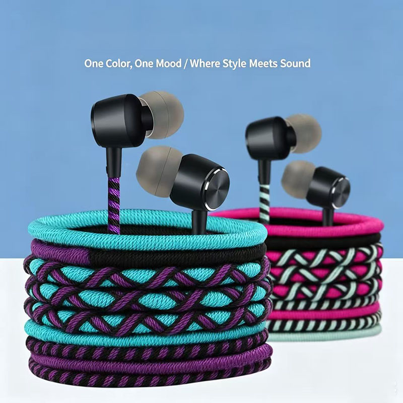 Braided Wired Earphone 3.5mm I - Wired Earphone Mic review and price