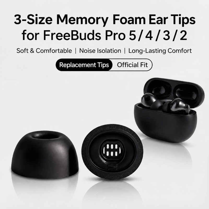 Three-layer Memory Foam Ear Ti - Earphone Foam Tip review and price