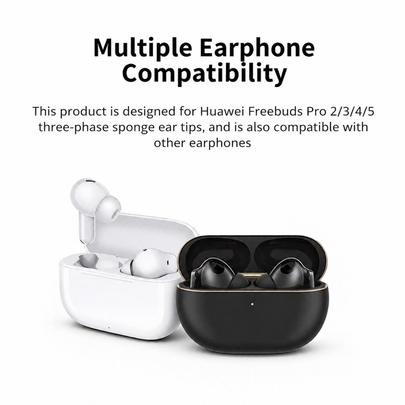 Three-layer Memory Foam Ear Ti - Earphone Foam Tip review and price